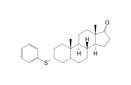 3.alpha.-(Phenylthio)androstan-17-one