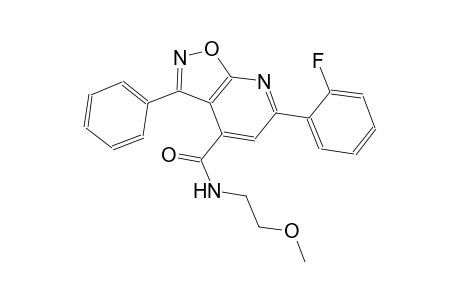 isoxazolo[5,4-b]pyridine-4-carboxamide, 6-(2-fluorophenyl)-N-(2-methoxyethyl)-3-phenyl-