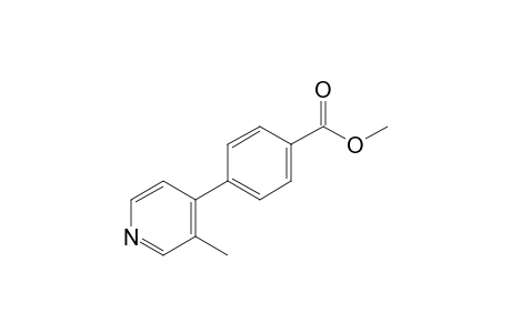 4-[(4-Methoxycarbonyl)phenyl]-3-methylpyridine