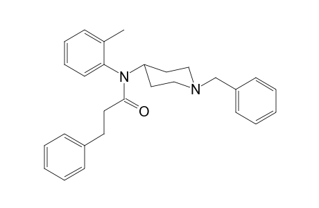 N-(1-Benzylpiperidin-4-yl)-N-(2-methylphenyl)-3-phenylpropanamide