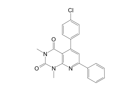 1-(4-Chlorophenyl)-3-phenyl-5,7-dimethylpyrido[2,3-d]pyrimidine-6,8-dione