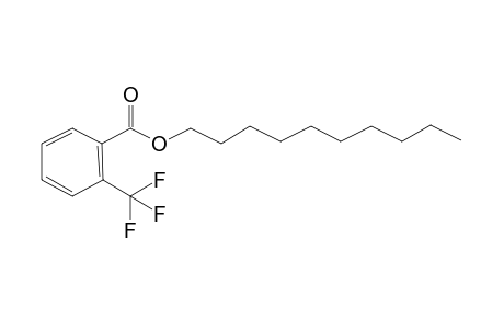 2-Trifluoromethylbenzoic acid, decyl ester