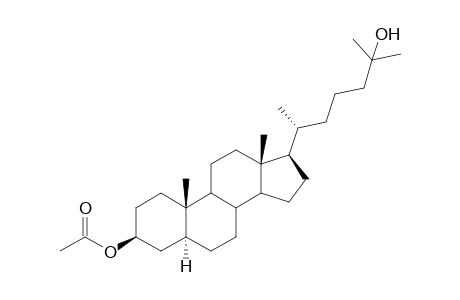 25-Hydroxy-5.alpha.-cholestan-3.beta.-yl acetate