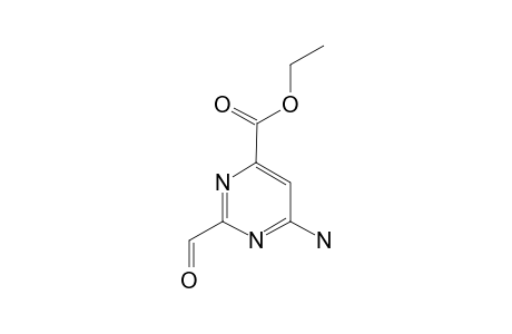 6-AMINO-4-(ETHOXYCARBONYL)-PYRIMIDINE-2-CARBOXALDEHYDE