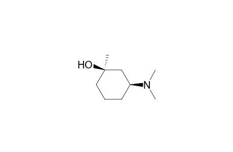(cis)-1-methyl-1-hydroxy-3-(dimethylamino)cyclohexane