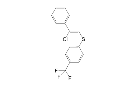 (Z)-2-Chloro-2-phenylethenyl 4-(trifluoromethyl)phenyl sulfide