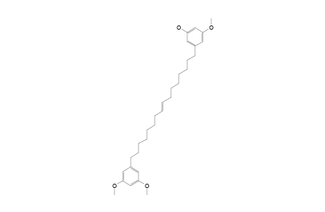 ONCOSTEMONOL-E;(8'Z)-1-HYDROXY-3-METHOXY-5-[16'-(3'',5''-DIMETHOXYPHENYL)-8'-HEXADECEN-1'-YL]-BENZENE