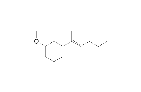 (E)-1-(hex-2-en-2-yl)-3-methoxybenzene