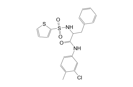 benzenepropanamide, N-(3-chloro-4-methylphenyl)-alpha-[(2-thienylsulfonyl)amino]-