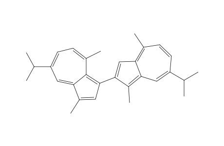 1,2'-Biazulene, 1',3,4',8-tetramethyl-5,7'-bis(1-methylethyl)-