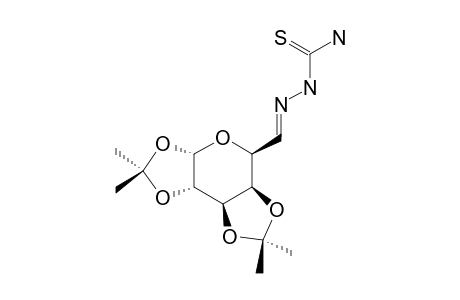 ANTI-1,2:3,4-DI-O-ISOPROPYLIDENE-ALPHA-D-GALACTO-1,6-HEXODIALDO-1,5-PYRANOSE-THIOSEMICARBAZONE