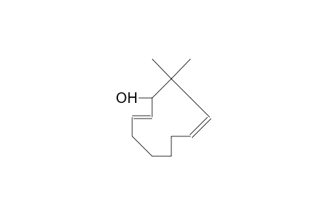 (E,Z)-11,11-Dimethyl-cycloundeca-2,8-dienol