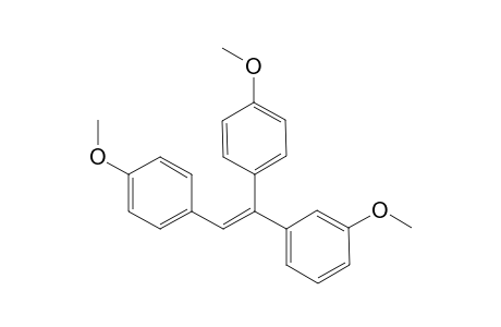 (E)-1-(2-m-Methoxyphenyl-2-p-methoxyphenylvinyl)-4-methoxybenzene