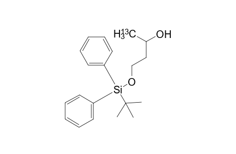 (1-13C)-4-((tert-Butyldiphenylsilyl)oxy)butan-2-ol