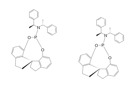 N-DI-[(R)-1-PHENYLETHYL]-[(R)-1,1'-SPIROBIINDANE-7,7'-DIYL]-PHOSPHORAMIDITE