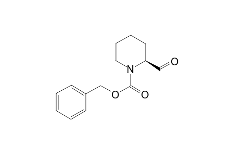 (2S)-2-formyl-1-piperidinecarboxylic acid (phenylmethyl) ester