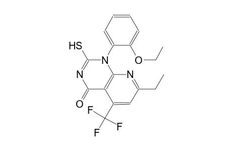pyrido[2,3-d]pyrimidin-4(1H)-one, 1-(2-ethoxyphenyl)-7-ethyl-2-mercapto-5-(trifluoromethyl)-