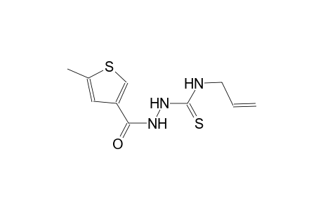 N-allyl-2-[(5-methyl-3-thienyl)carbonyl]hydrazinecarbothioamide