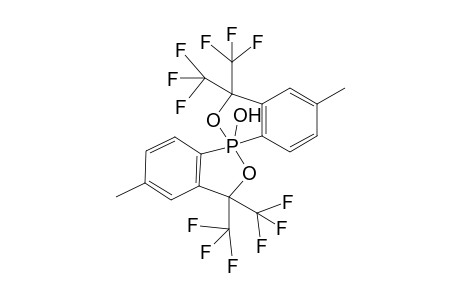 1,1'(3H,3'H)-Spirobi[2,1-benzoxaphosphole], 1-hydroxy-5,5'-dimethyl-3,3,3',3'-tetrakis(trifluoromethyl)-