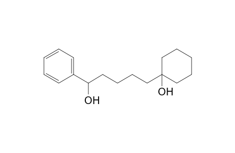 1-(5-hydroxy-5-phenylpentyl)-1-cyclohexanol