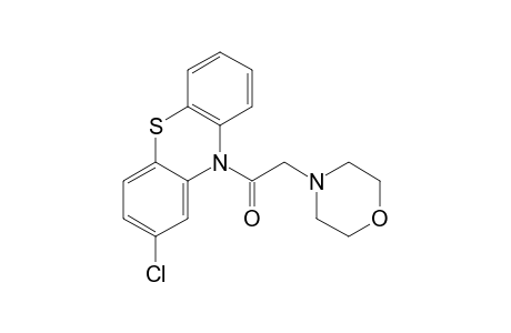10H-Phenothiazine, 2-chloro-10-(4-morpholinylacetyl)-