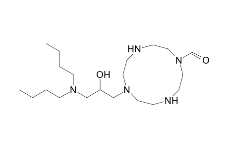 7-[3-(dibutylamino)-2-hydroxy-propyl]-1,4,7,10-tetrazacyclododecane-1-carbaldehyde