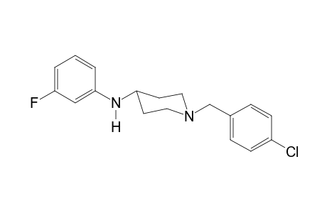 1-(4-Chlorobenzyl)-N-(3-fluorophenyl)piperidin-4-amine