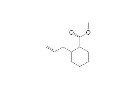 Cyclohexanecarboxylic acid, 2-(2-propenyl)-, methyl ester