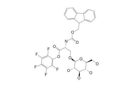 N-(ALPHA)-(FLUOREN-9-YL_METHOXYCARBONYL)-O-(BETA-D-GLUCOPYRANOSYL)-L-SERINE-PENTAFLUOROPHENYLESTER