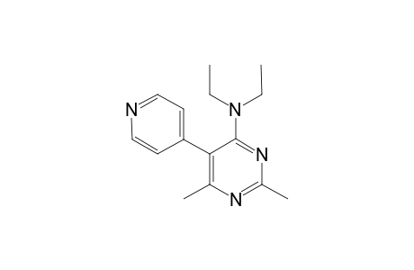 4-Diethylamino-2,6-dimethyl-5-(pyridin-4'-yl)-pyrimidine