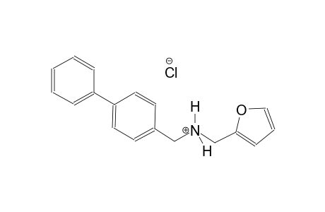 2-furanmethanaminium, N-([1,1'-biphenyl]-4-ylmethyl)-, chloride