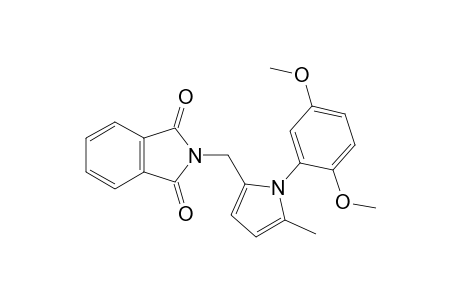 2-{[1-(2,5-Dimethoxyphenyl)-5-methyl-1H-pyrrol-2-yl]methyl}-1H-isoindole-1,3(2H)-dione