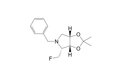 (3aR,4R,6aS)-4-(fluoranylmethyl)-2,2-dimethyl-5-(phenylmethyl)-3a,4,6,6a-tetrahydro-[1,3]dioxolo[4,5-c]pyrrole