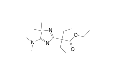 4H-Imidazole-2-acetic acid, 5-(dimethylamino)-.alpha.,.alpha.-diethyl-4,4-dimethyl-, ethyl ester