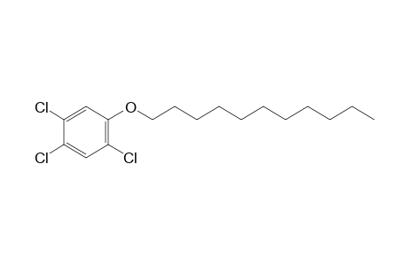 2,4,5-Trichlorophenyl undecyl ether