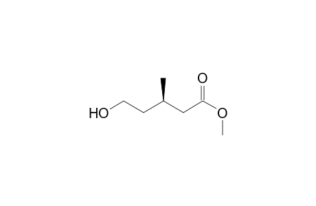 Pentanoic acid, 5-hydroxy-3-methyl-, methyl ester, (R)-