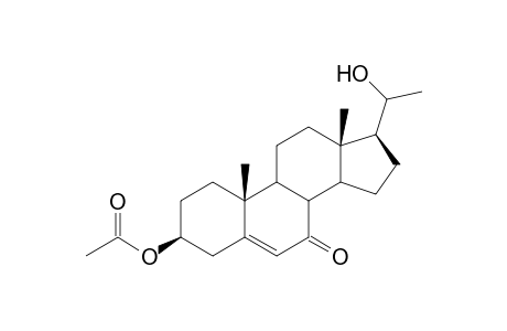 7-Oxo-20-hydroxypregn-5-en-3.beta.-yl acetate