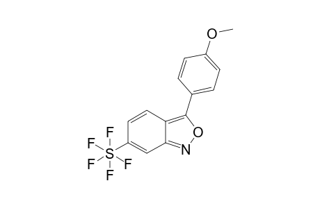 6-(PENTAFLUOROSULFANYL)-3-(3-METHOXYPHENYL)-BENZO-[C]-ISOXAZOLE