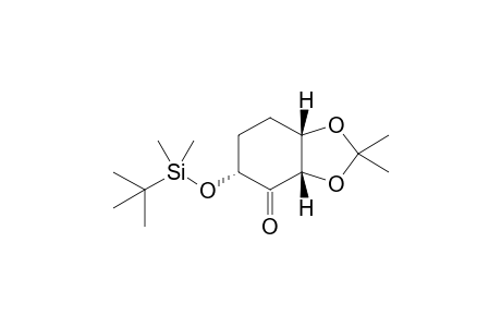(2S,3S,6R)-6-(tert-Butyldimethylsilyloxy)-2,3-isopropylidenedioxycyclohexanone