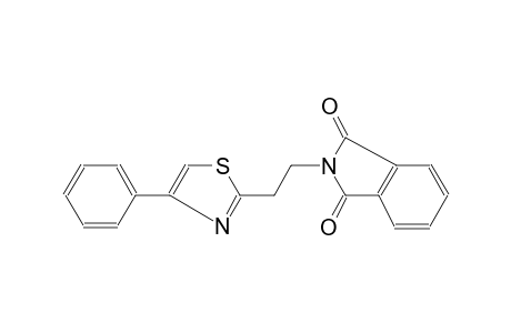 1H-isoindole-1,3(2H)-dione, 2-[2-(4-phenyl-2-thiazolyl)ethyl]-