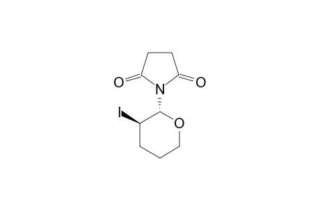 TRANS-1-(3'-IODOTETRAHYDRO-2'H-PYRAN-YL)-PYRROLIDINE-2,5-DIONE