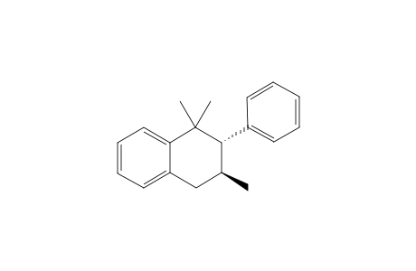 trans-1,1,3-trimethyl-2-phenyl-1,2,3,4-tetrahydronaphthalene