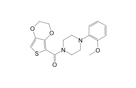 (2,3-Dihydrothieno[3,4-b][1,4]dioxin-5-yl)[4-(2-methoxyphenyl)piperazin-1-yl]methanone