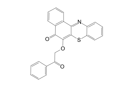 6-(2-Oxo-2-phenylethoxy)-5H-benzo[a]phenothiazin-5-one