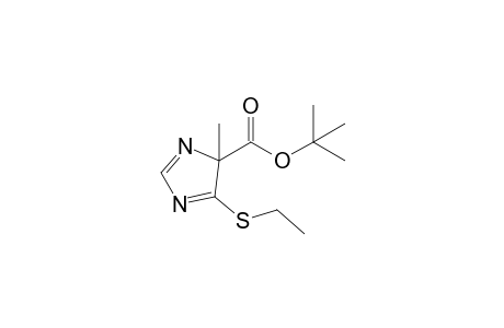 t-Butyl 5-(ethylthio)-4-methyl-4H-imidazole-4-carboxylate