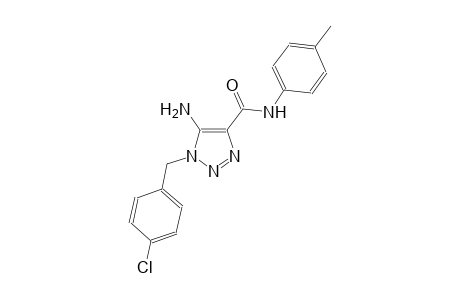1H-1,2,3-triazole-4-carboxamide, 5-amino-1-[(4-chlorophenyl)methyl]-N-(4-methylphenyl)-