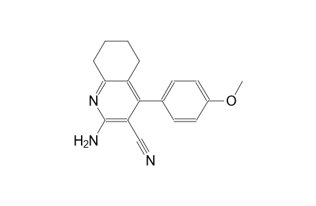 3-quinolinecarbonitrile, 2-amino-5,6,7,8-tetrahydro-4-(4-methoxyphenyl)-