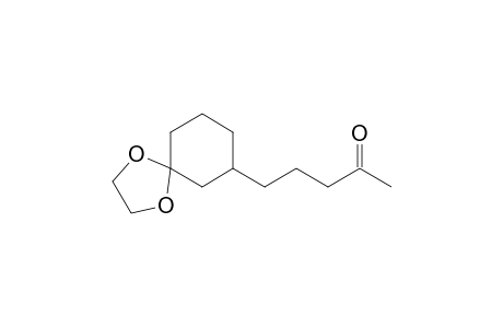 7-(4-Oxopentyl)-1,4-dioxaspiro[4.5]decane