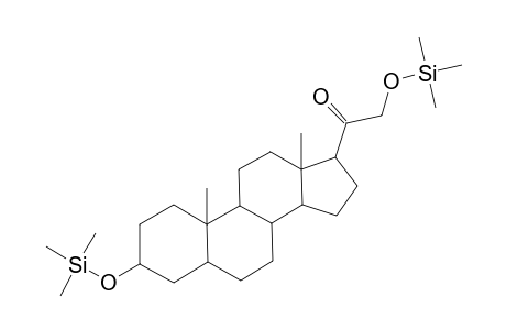 3,21-Bis[(trimethylsilyl)oxy]pregnan-20-one