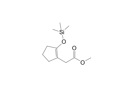 2-(2-trimethylsilyloxy-1-cyclopentenyl)acetic acid methyl ester
